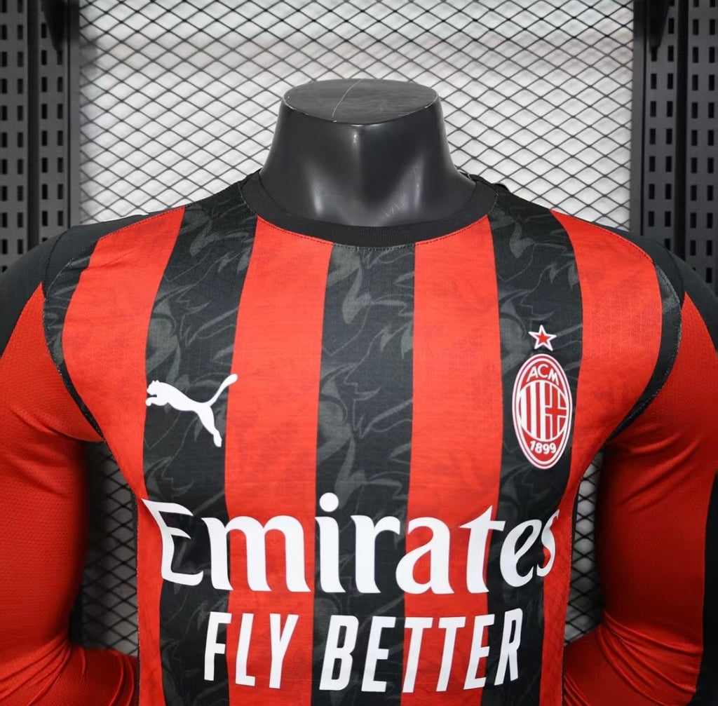 Maillot AC Milan Domicile Manches Longues 2025/2026