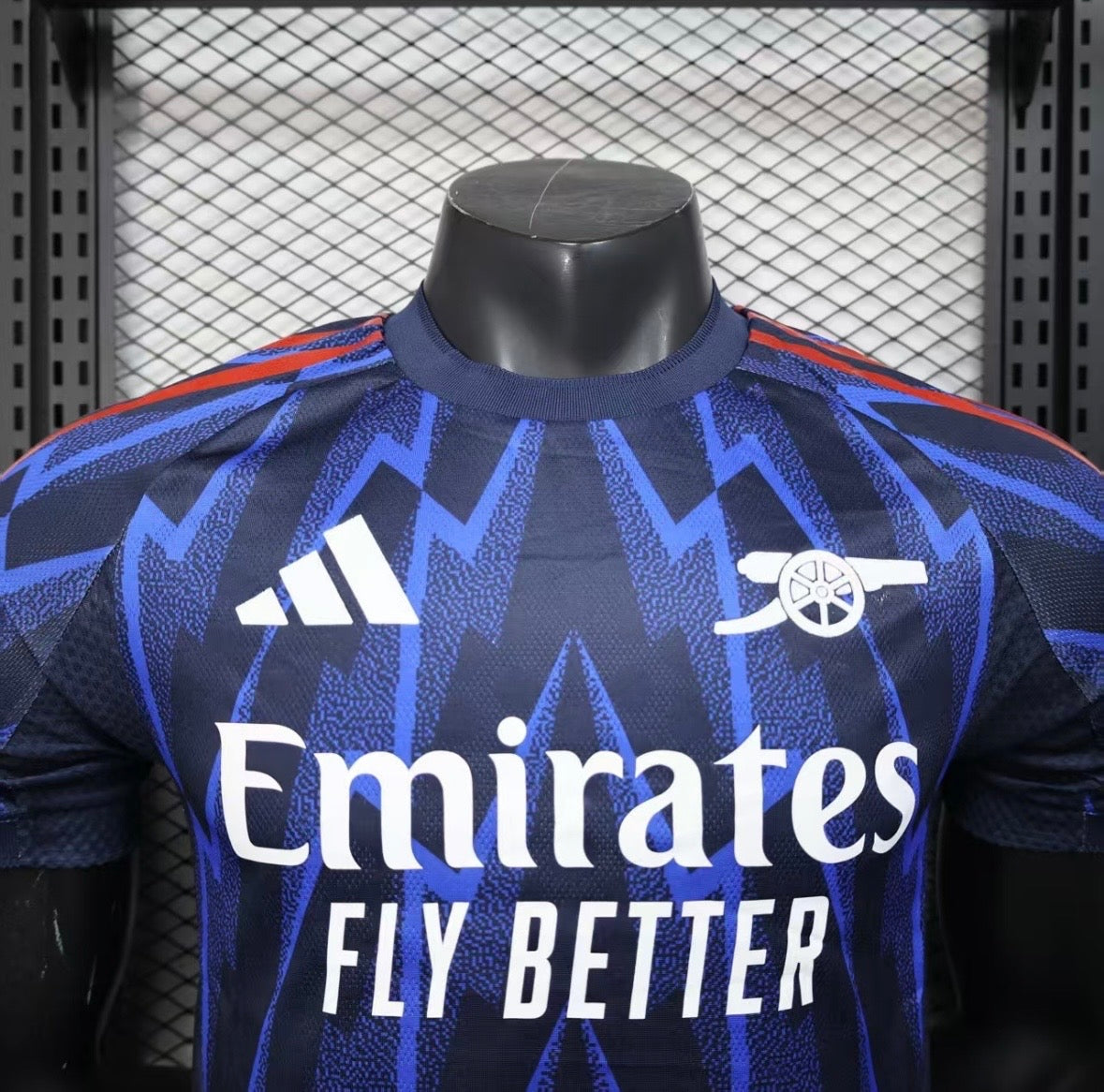Maillot Arsenal Extérieur Bleu 2025/2026 – Version Player