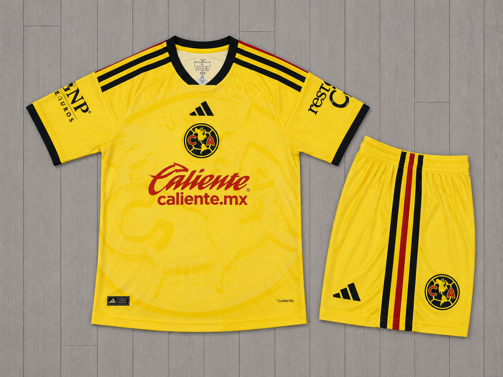 Ensemble Club América Domicile 2026/2027 – Enfant & Adulte
