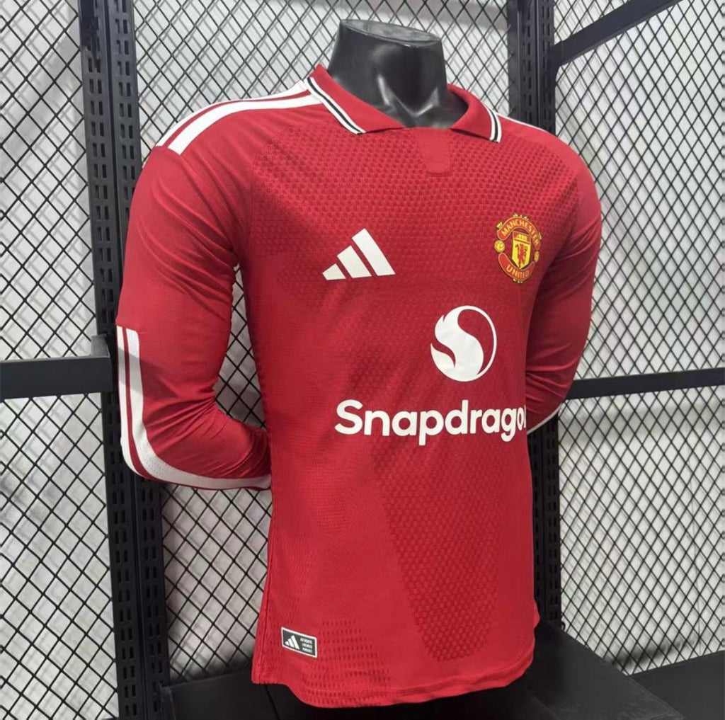Maillot Manchester United Domicile Manches Longues 2026/2027