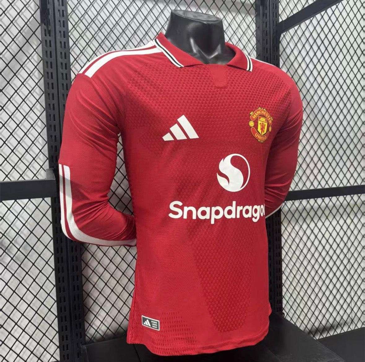 Maillot Manchester United Domicile Manches Longues 2026/2027