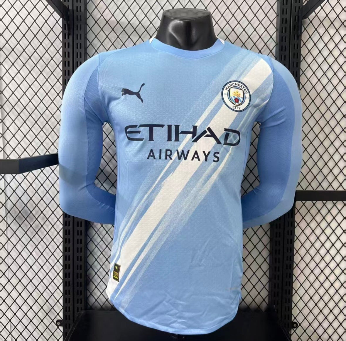 Maillot Manchester City Domicile Manches Longues 2025/2026