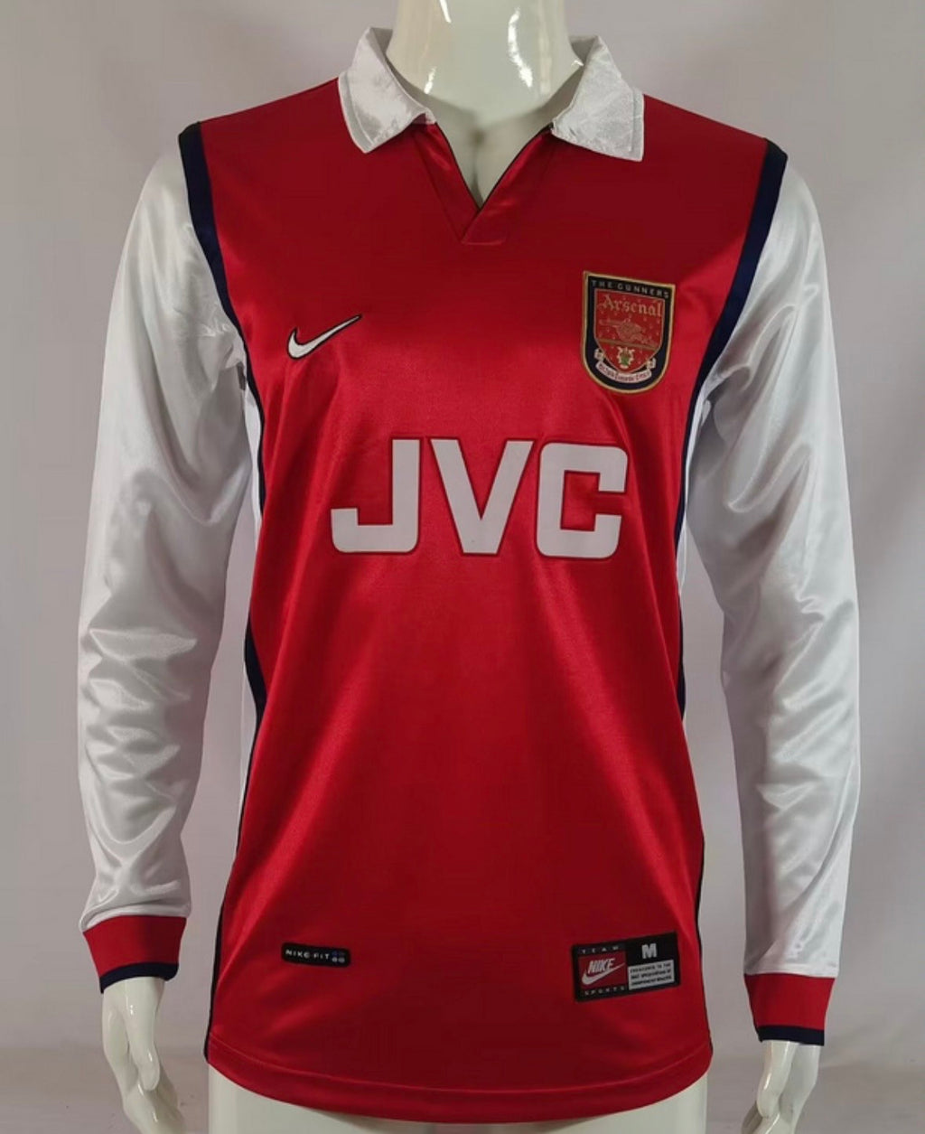 Maillot Rétro Arsenal Domicile Manches Longues 1998/1999