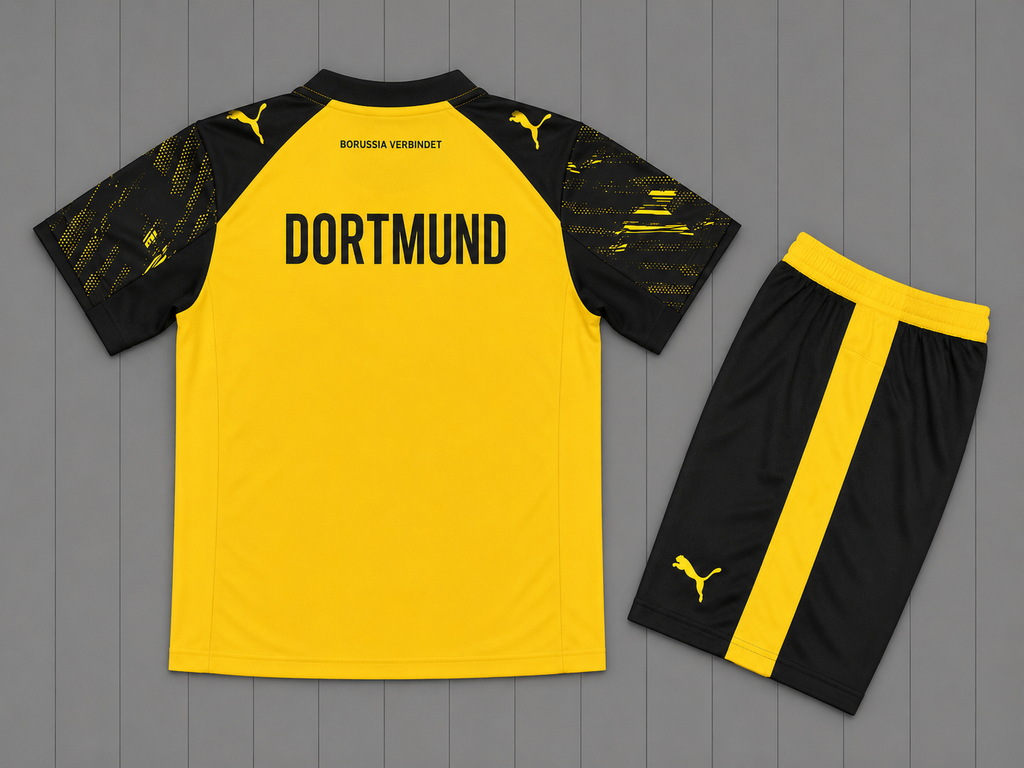 Ensemble Borussia Dortmund Domicile 2025/2026 - Enfant & Adulte