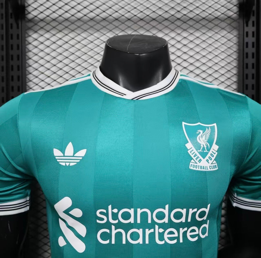 Maillot Liverpool Third Turquoise 2025/2026 – Version Player