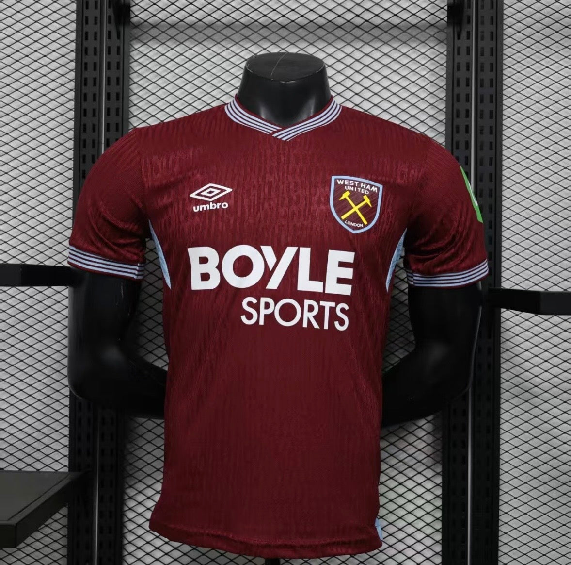 Maillot West Ham United Domicile 2025/2026 – Version Player