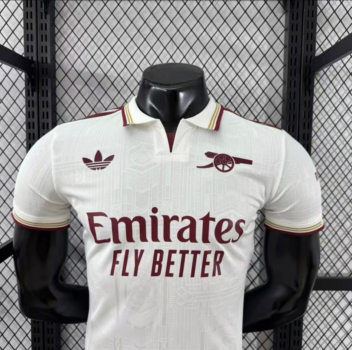 Maillot Player Version Arsenal FC Extérieur 2025/2026 – Blanc