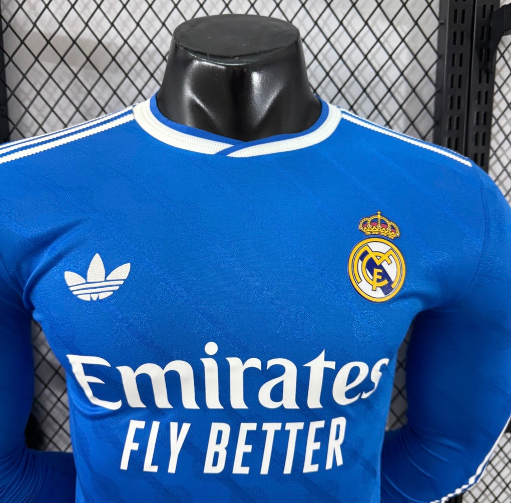 Maillot Real Madrid Third Manches Longues 2025/2026