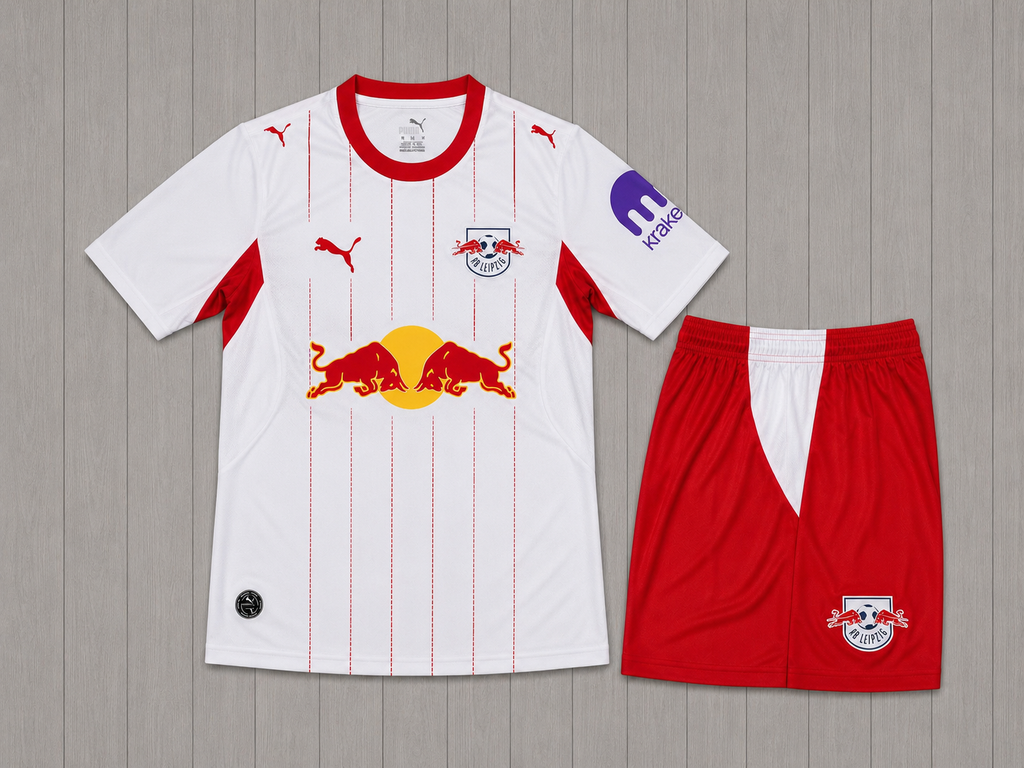 Ensemble RB Leipzig Domicile 2026/2027 – Enfant & Adulte