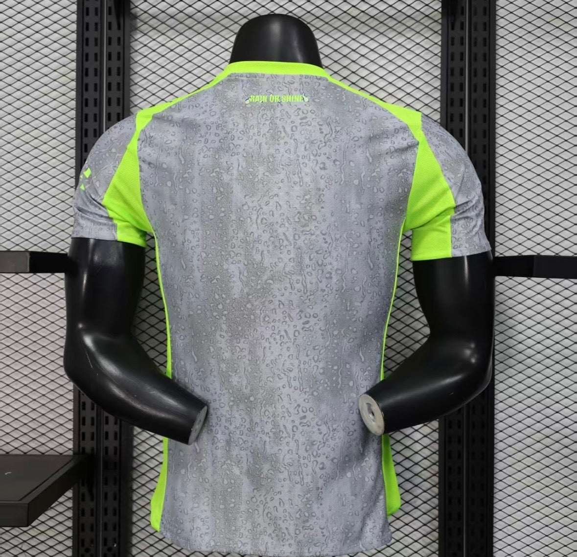 Maillot Manchester City Third Gris & Vert 2025/2026 – Version Player