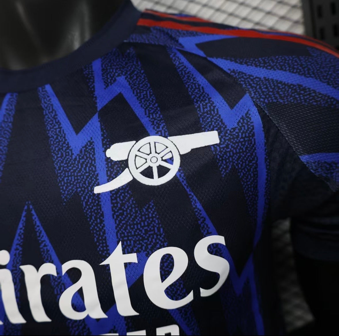 Maillot Arsenal Extérieur Bleu 2025/2026 – Version Player