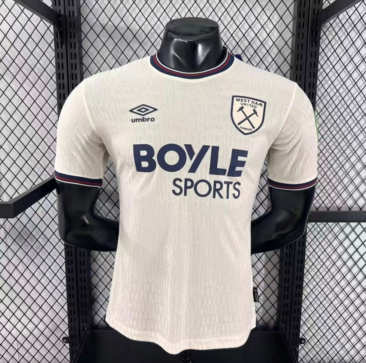 Maillot West Ham United Extérieur 2025/2026 – Version Player