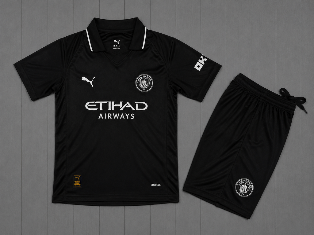 Ensemble Manchester City Extérieur 2025/2026 - Enfant & Adulte