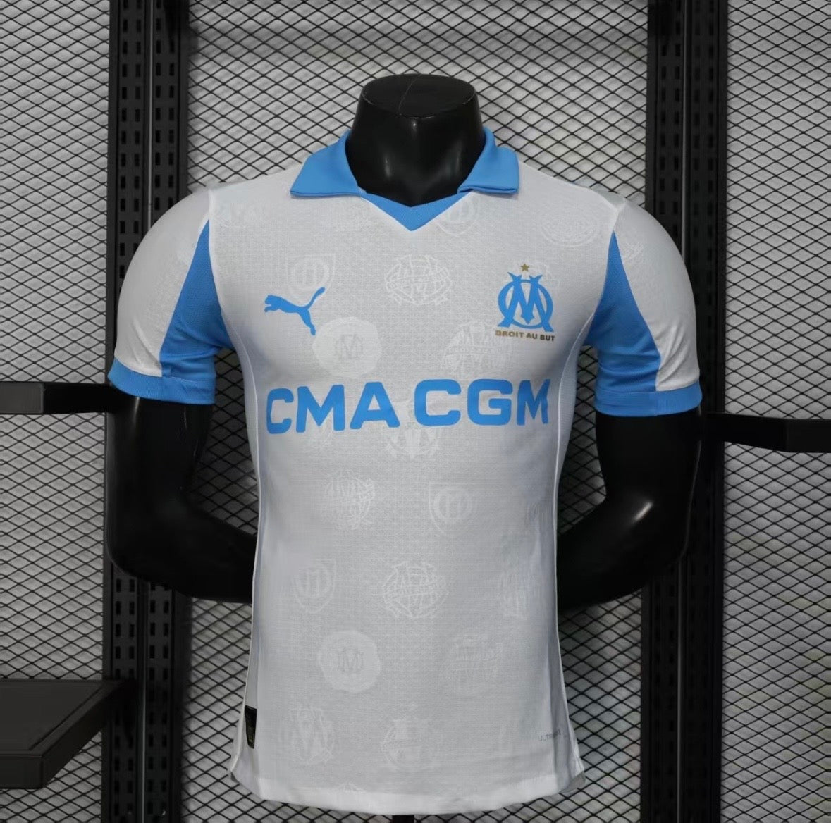 Maillot OM domicile 2025/2026 – Version Player