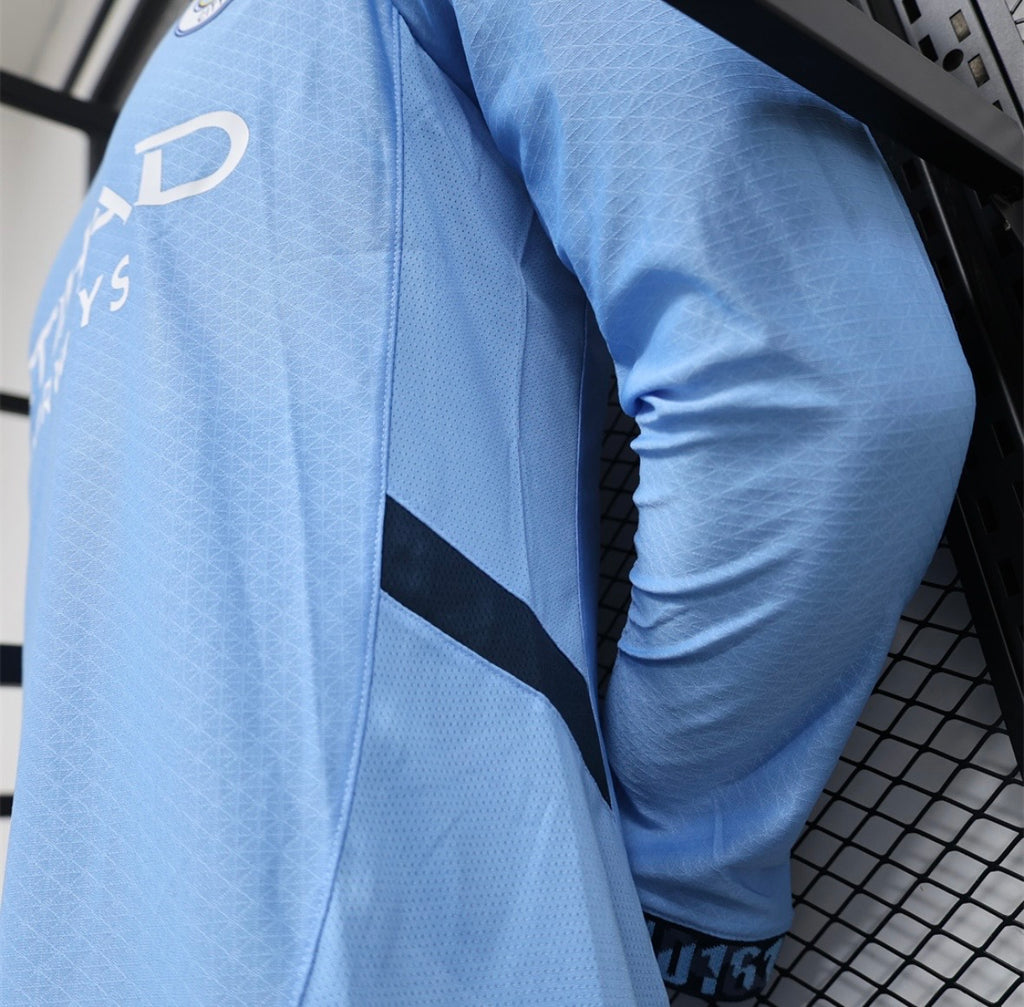 Maillot Manchester City Domicile Manches Longues 2024/2025