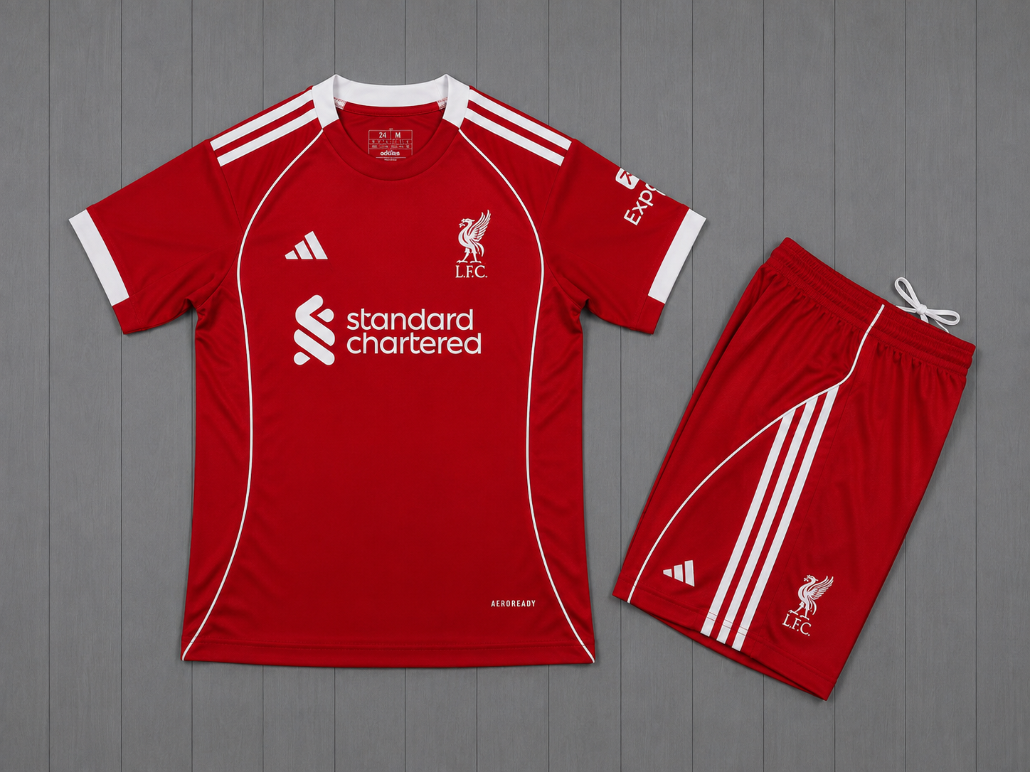 Ensemble Liverpool Domicile 2025/2026 - Enfant & Adulte